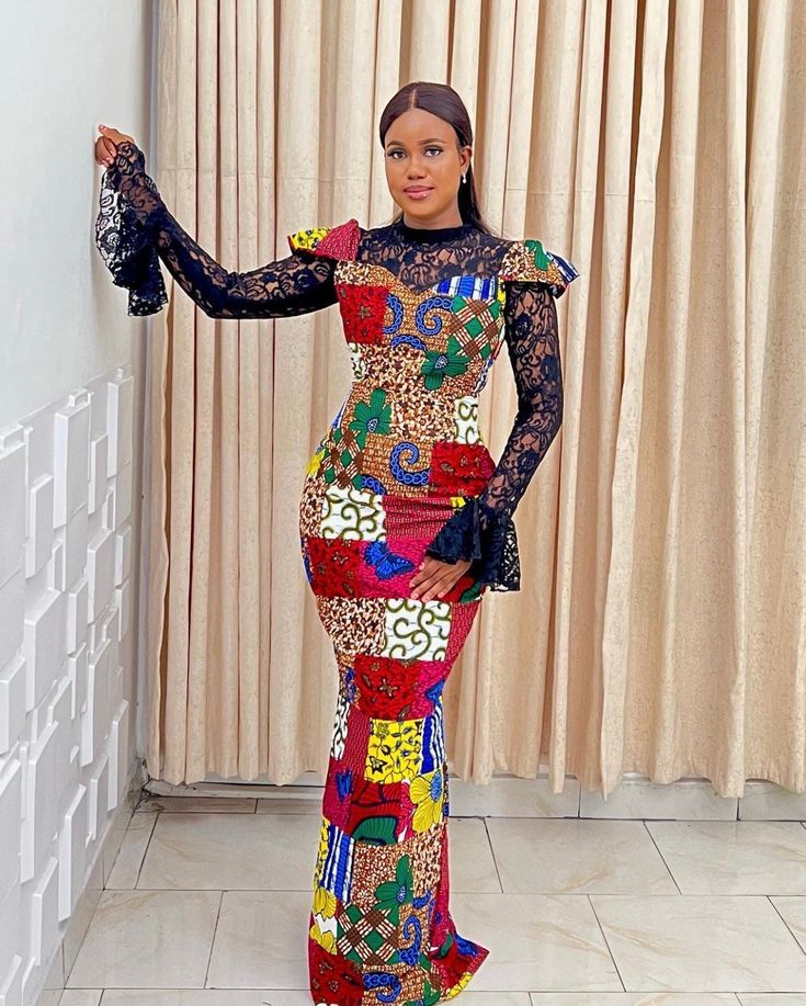 Simple Classy Ankara Long Gowns 