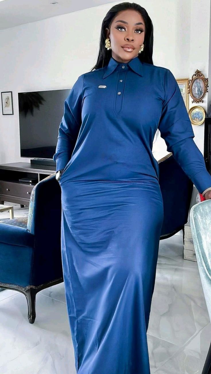 . Long Woman Female Senator Gown Styles