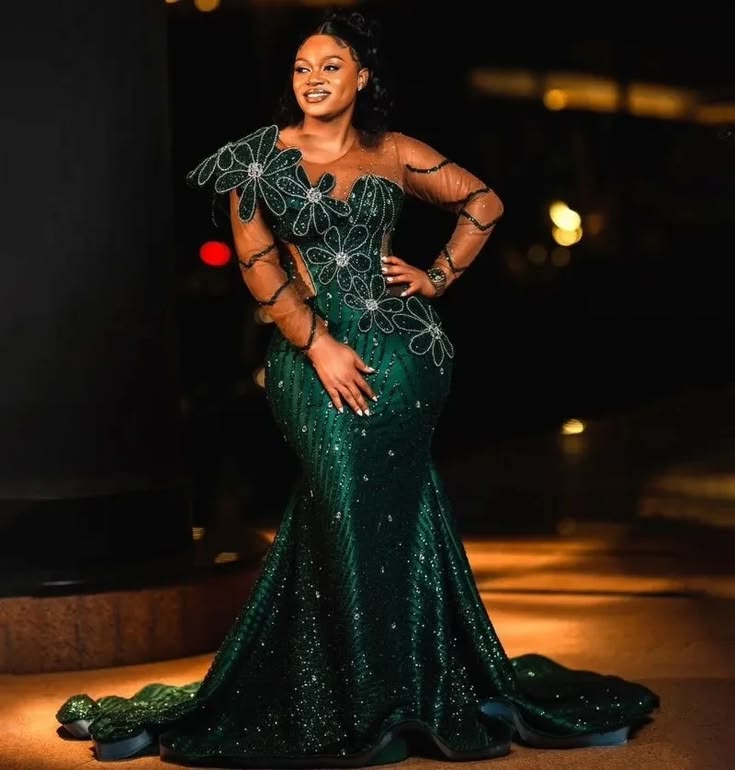 Best Asoebi with Lace Material