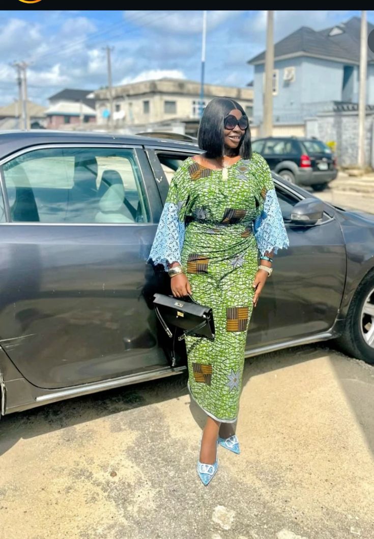 Blouse and Iro with Ankara Material