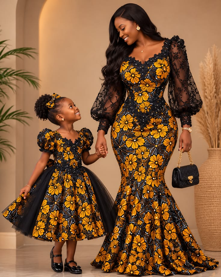 Ankara Ideas for Mother and Daughter