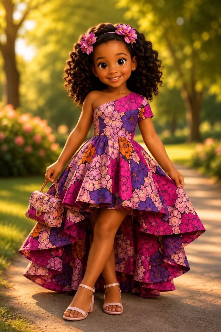 Latest Ankara Styles for a Girl Child