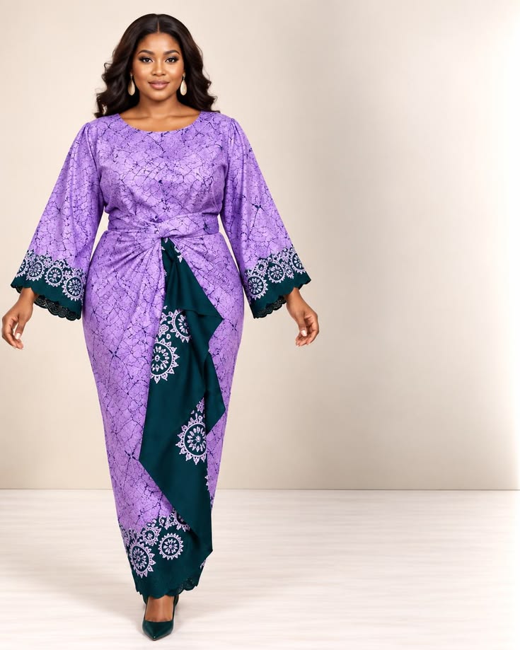 Blouse and Iro with Ankara Material