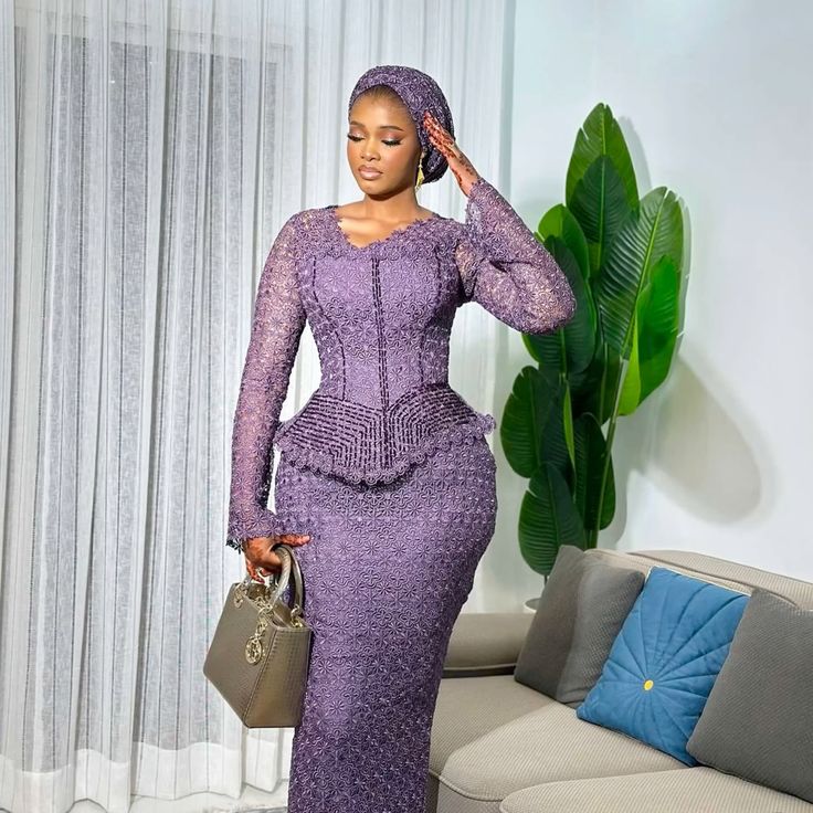Beaded Lace Skirt and Blouse Styles ​