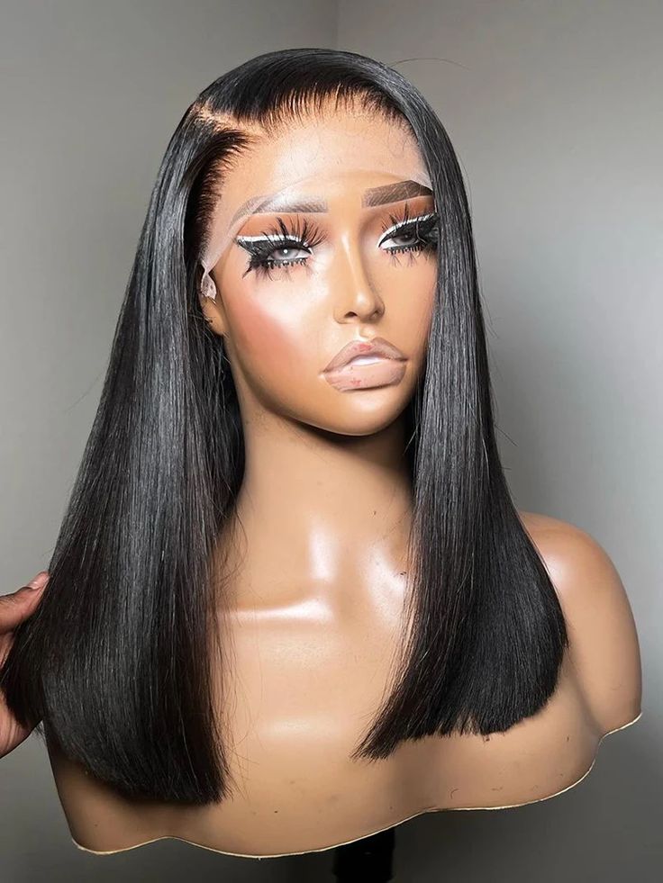 Simple Frontal Wig Styles ​