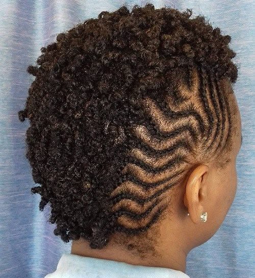Natural Hair Weaving Styles for Short Hair ​