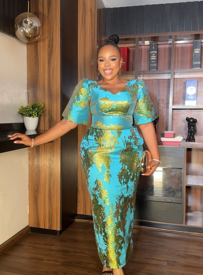 Brocade Styles for Ladies in Nigeria
