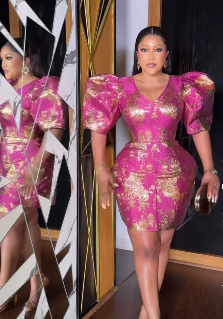 Short Brocade Styles for Ladies
