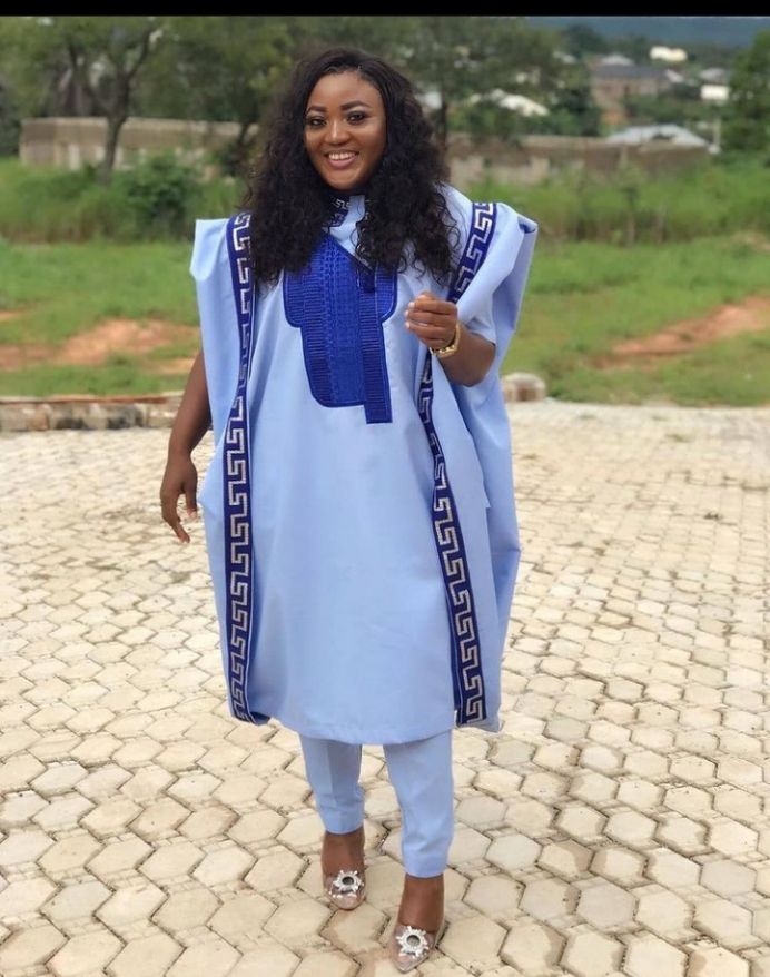 Trending Agbada Styles for Ladies 