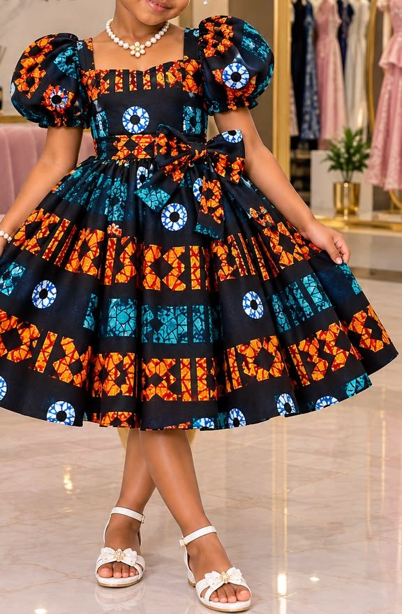 Latest Ankara Styles for a Girl Child