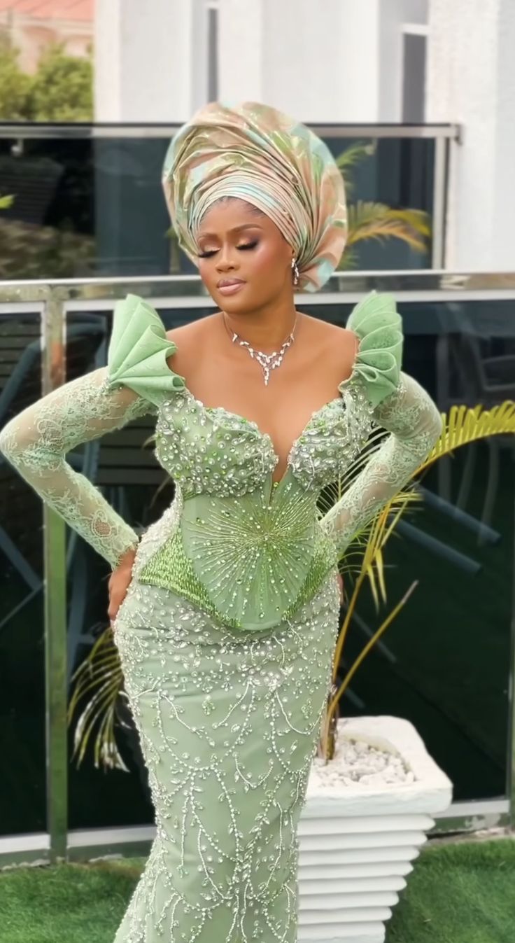 Trendy Lace Skirt and Blouse Styles in Nigeria