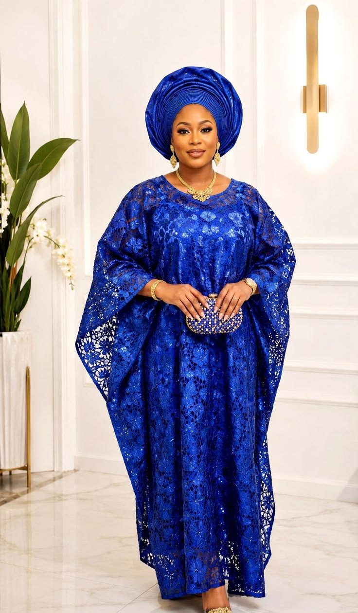 Lace Agbada Styles
