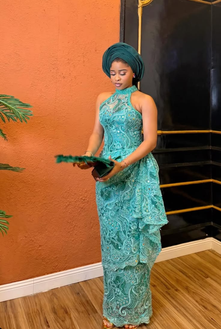 classy Colour Lace Material Asoebi Ideas
