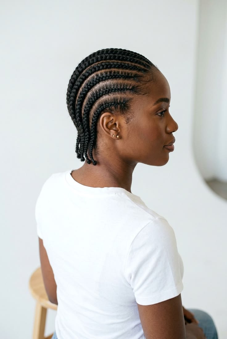 Simple Natural Hair Weaving Styles ​