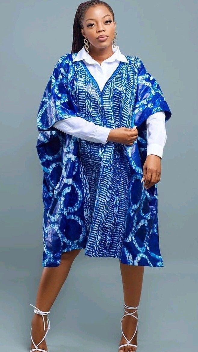 Short Agbada Styles for Ladies 