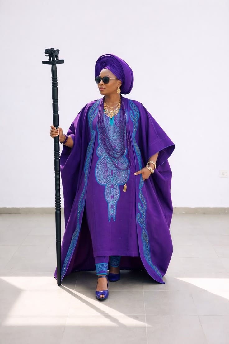 Wedding Agbada Styles for Ladies 