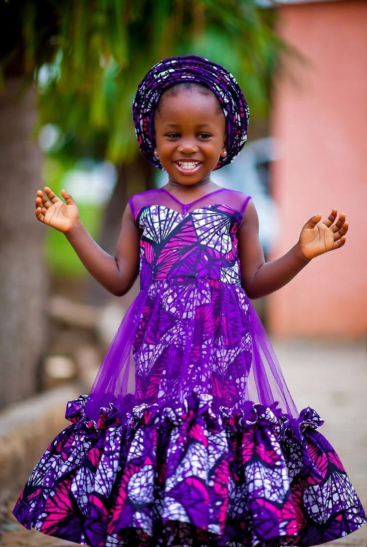 Latest Ankara Styles for a Girl Child