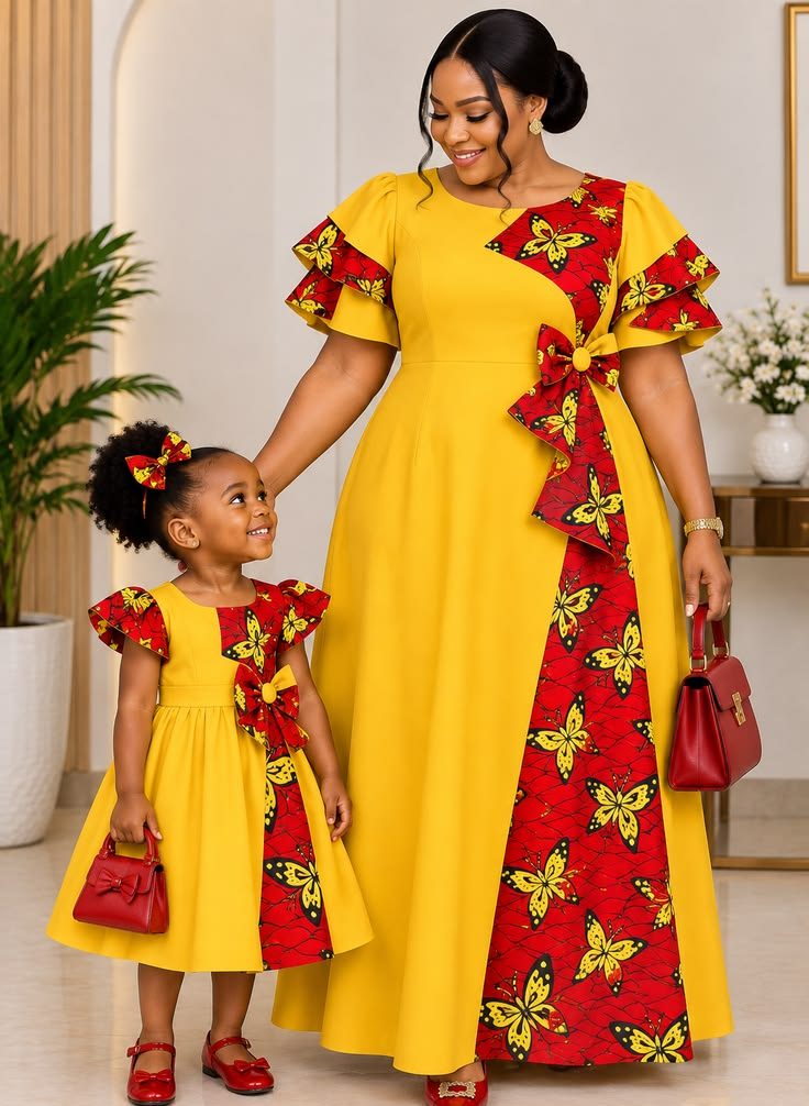 Ankara Ideas for Mother and Daughter