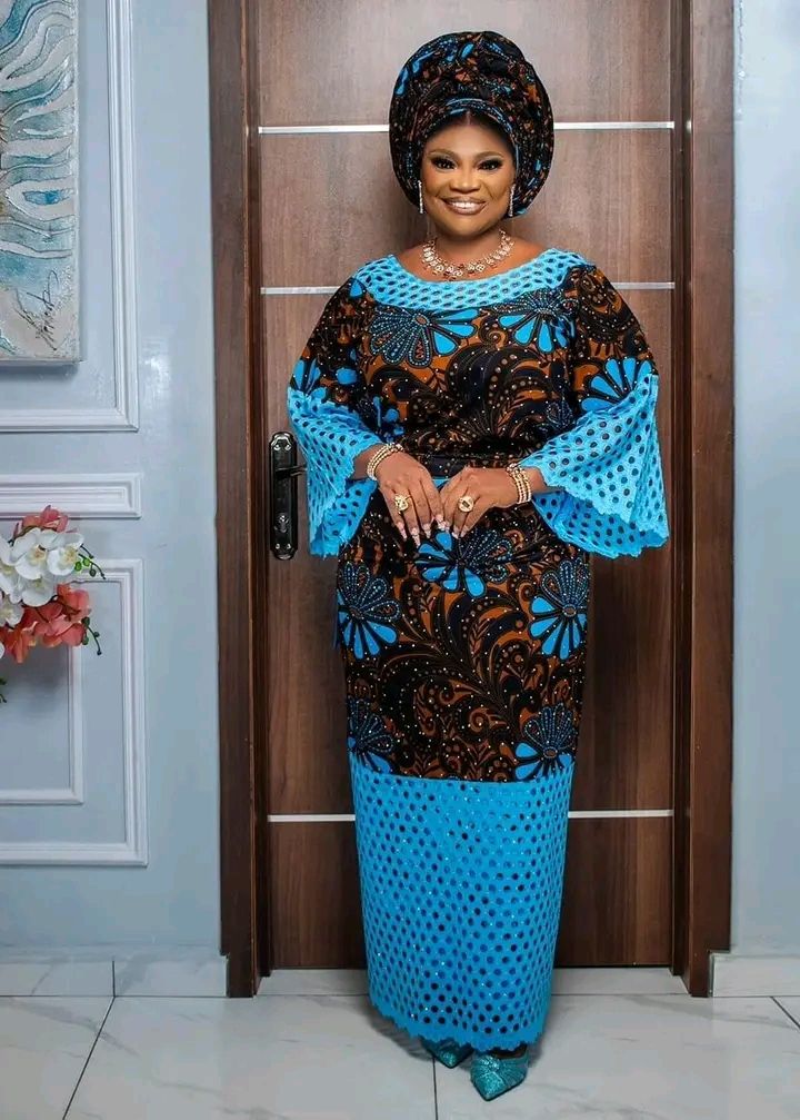 Blouse and Iro with Ankara Material