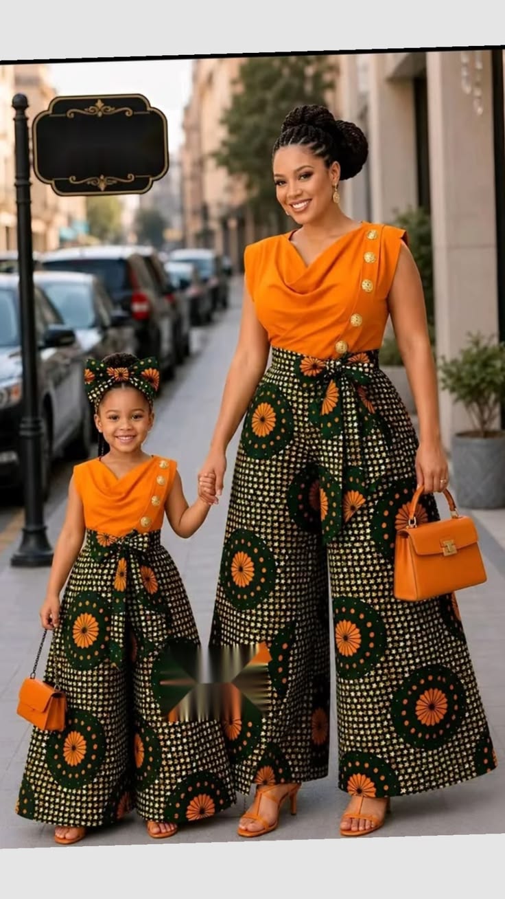 Ankara Ideas for Mother and Daughter