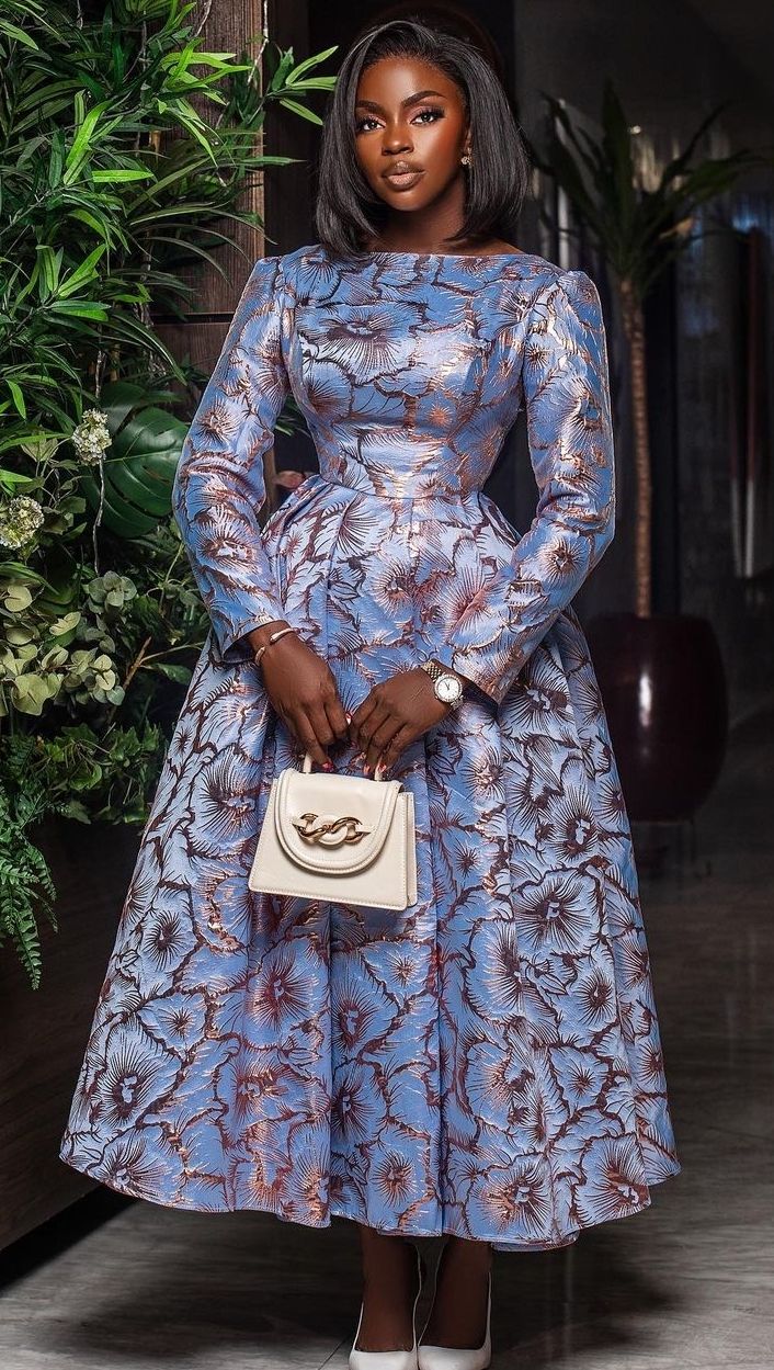 Brocade Dress Designs for Weddings