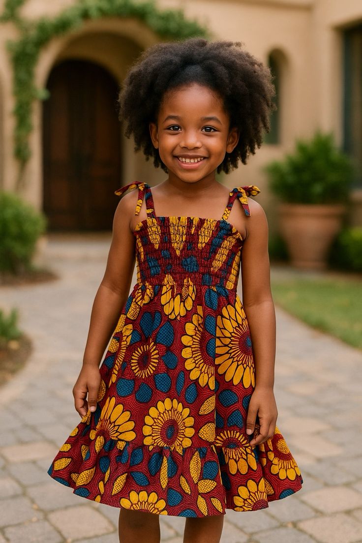 Latest Ankara Styles for a Girl Child