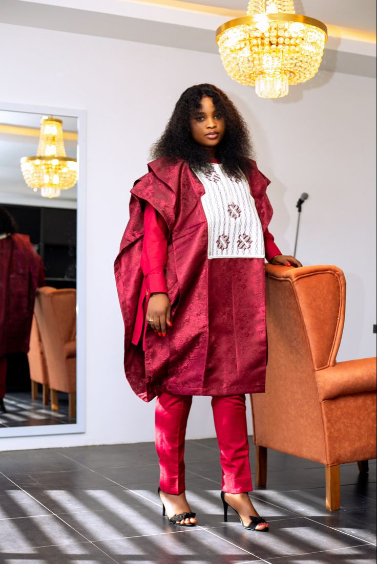 Trending Agbada Styles for Ladies 