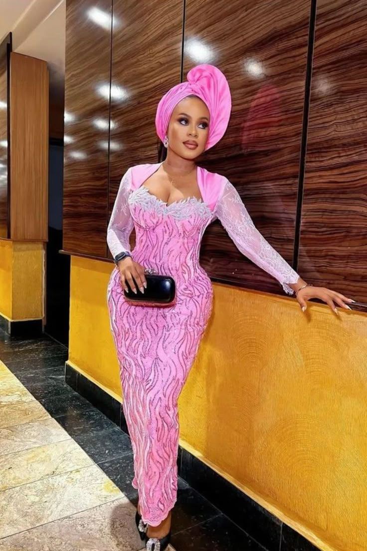 Best Asoebi with Lace Material