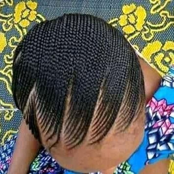 Latest Tiny Weaving with Natural Hair ​