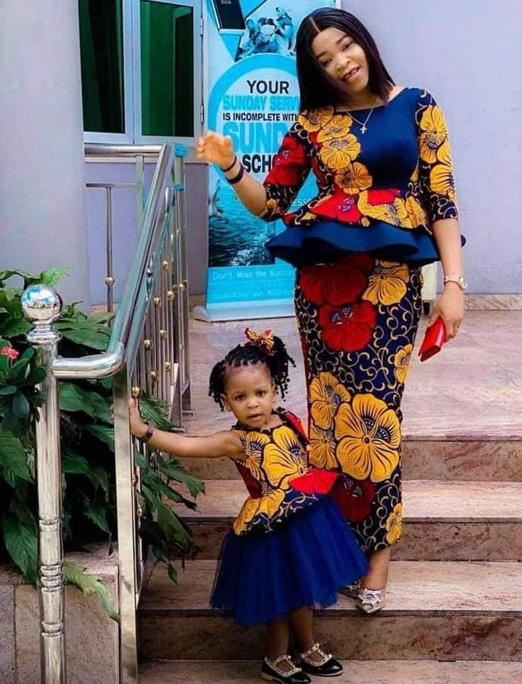 Ankara Ideas for Mother and Daughter
