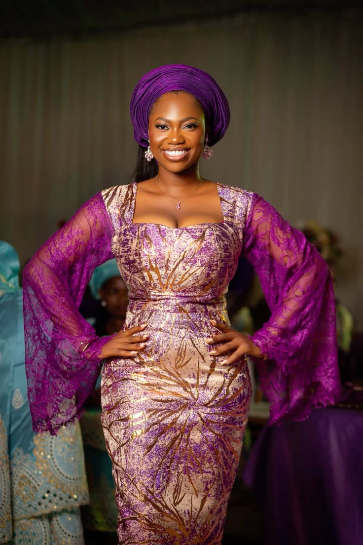 Simple Brocade Styles for Women ​