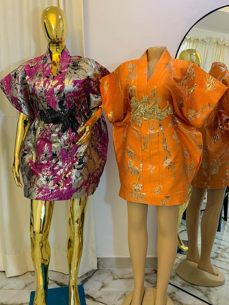 2 Yards Brocade Styles for Ladies