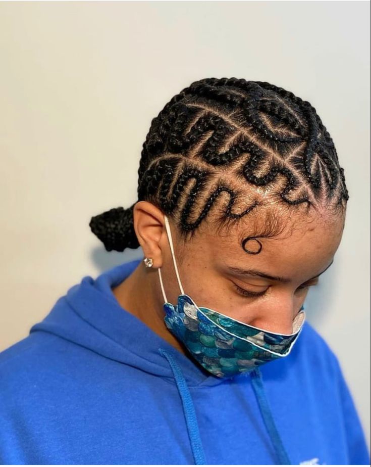 Zigzag Weaving with Natural Hair ​