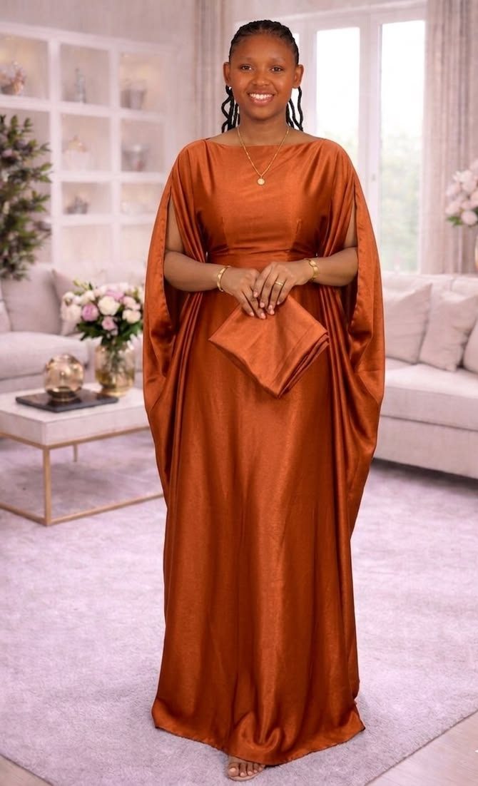 Latest Gown Styles for Material in Nigeria