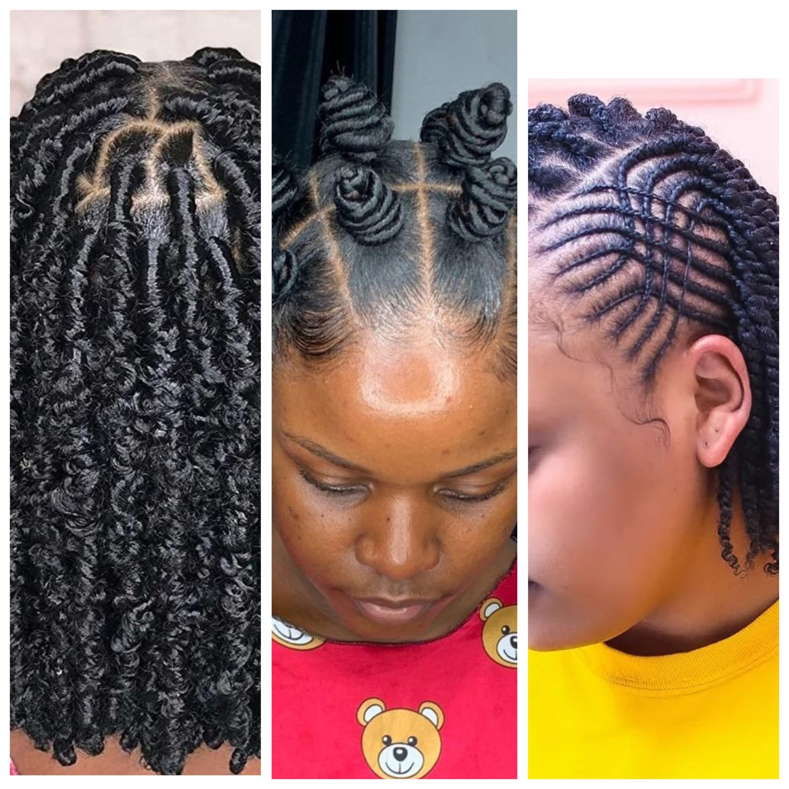 Hair Styles Without Attachments for Ladies ​