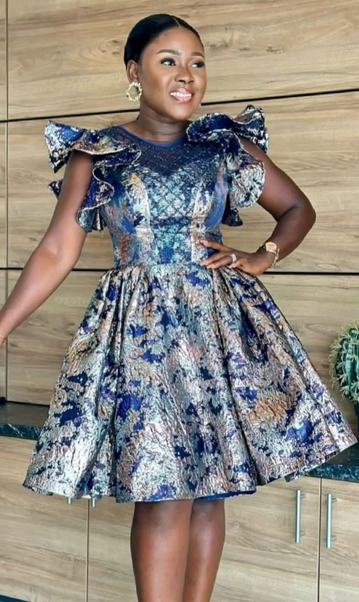 Brocade Styles for Ladies in Nigeria