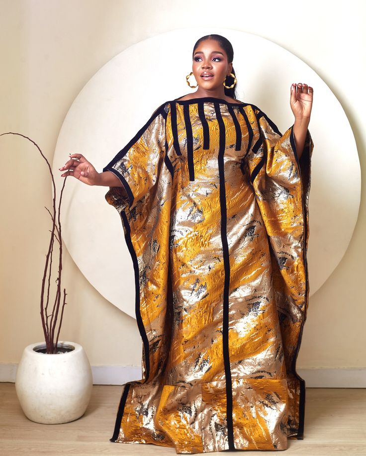 . Long Free Gown Styles with Material