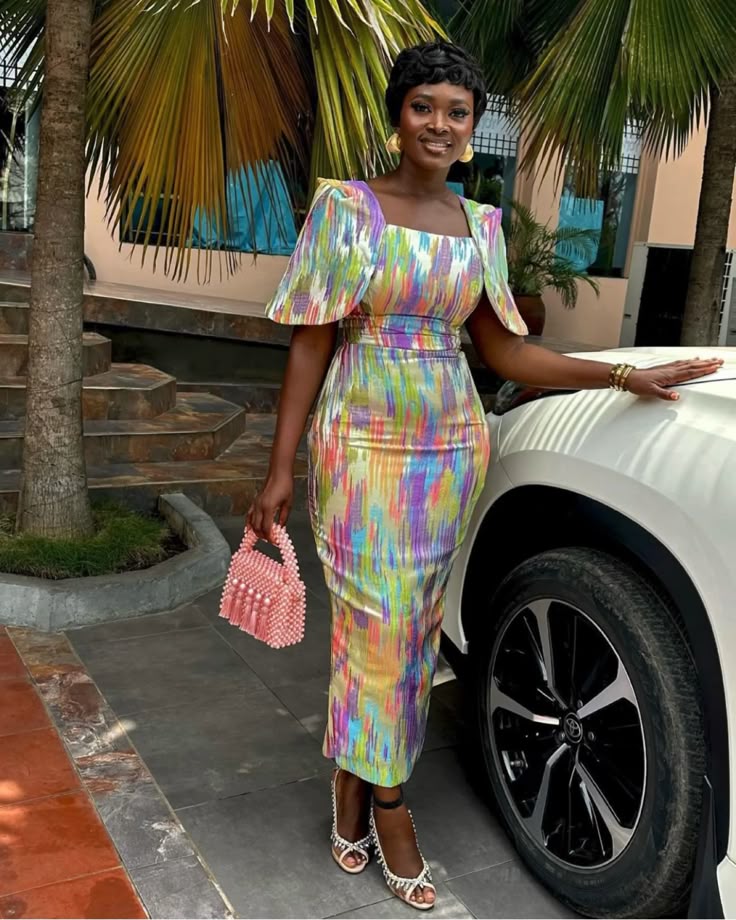 Simple Brocade Styles for Women ​