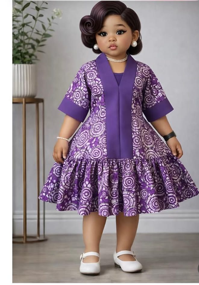 Latest Ankara Styles for a Girl Child