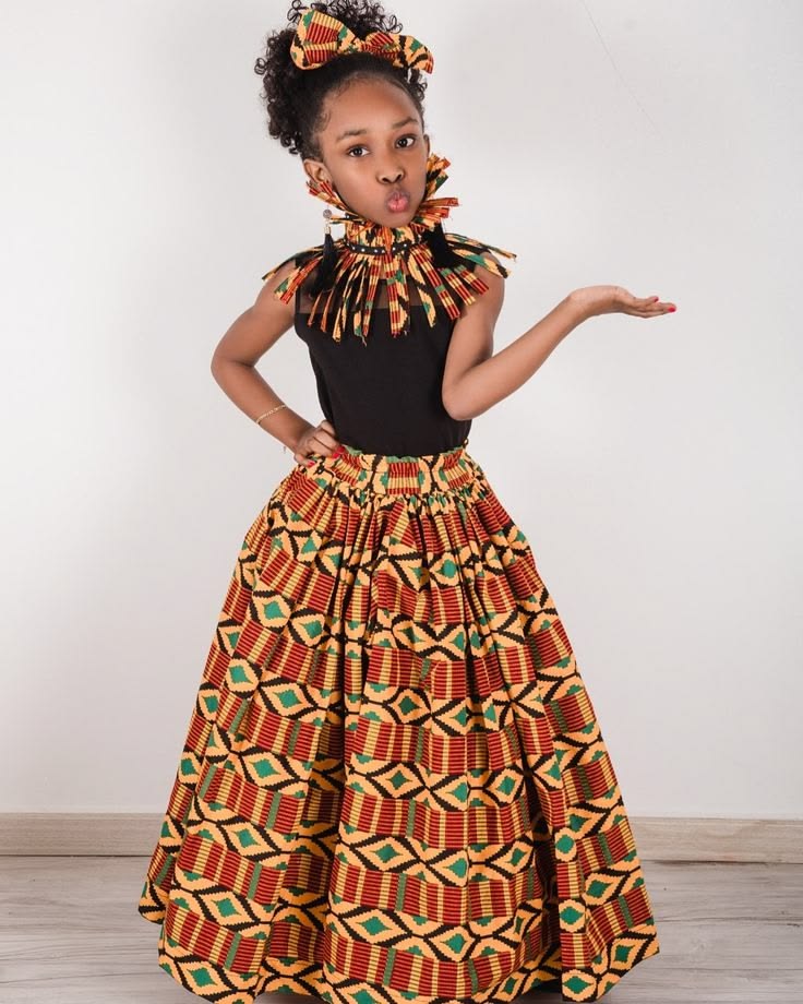 Latest Ankara Styles for a Girl Child