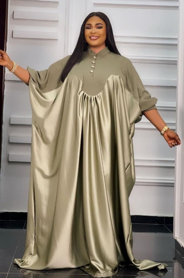 Latest Gown Styles for Material in Nigeria