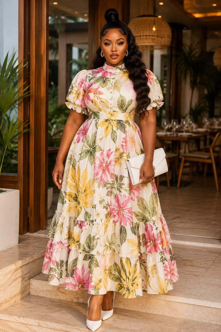 Free Gown Styles with Vintage Material
