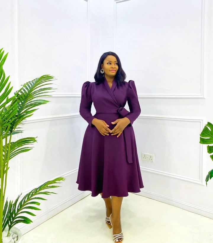 Latest Office Gown Styles for Ladies