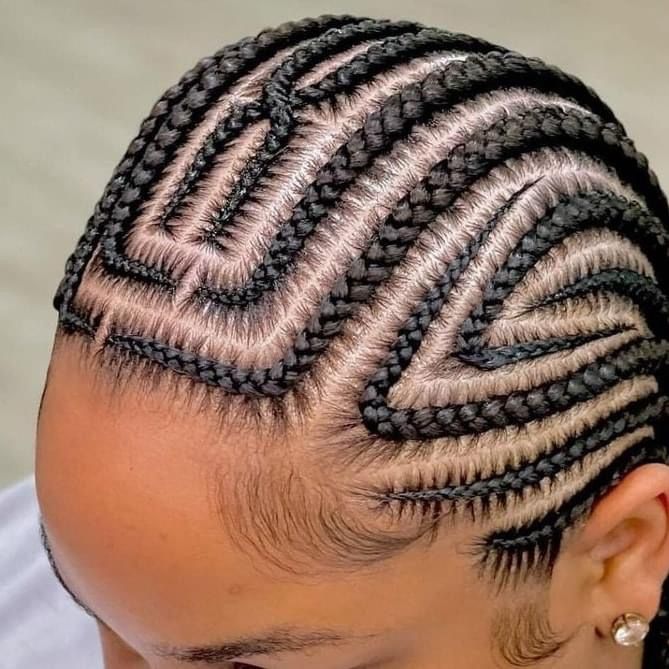 Nigerian Natural Hair Weaving Styles 