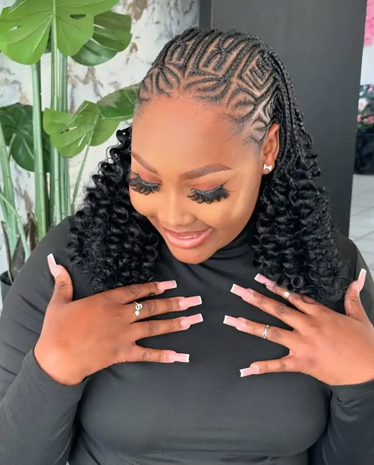 Nigerian Natural Hair Weaving Styles 