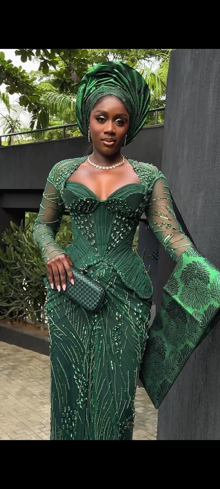 Beaded Lace Skirt and Blouse Styles ​