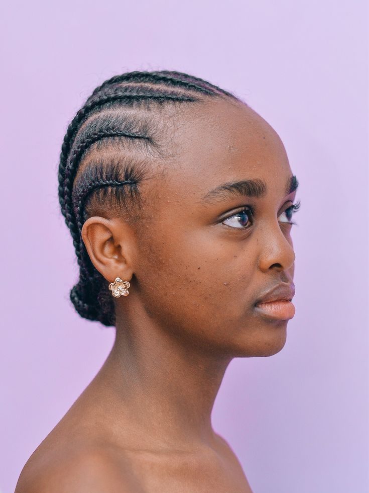 Simple Natural Hair Weaving Styles ​