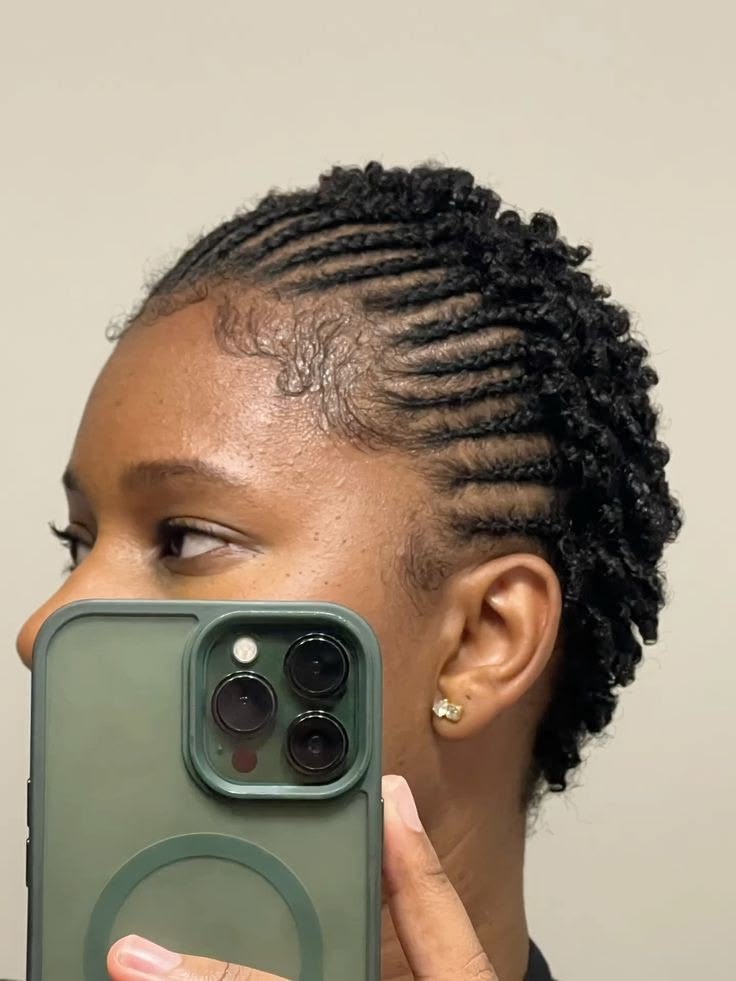Natural Hair Weaving Styles for Short Hair ​