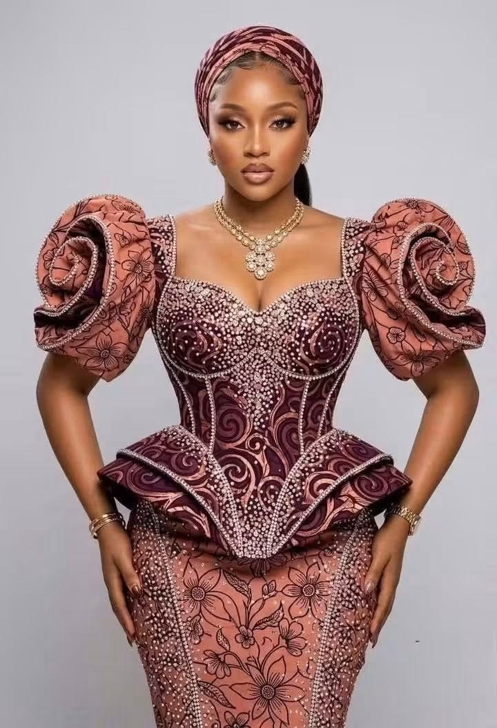 Other Nice Skirt and Blouse with Lace Material