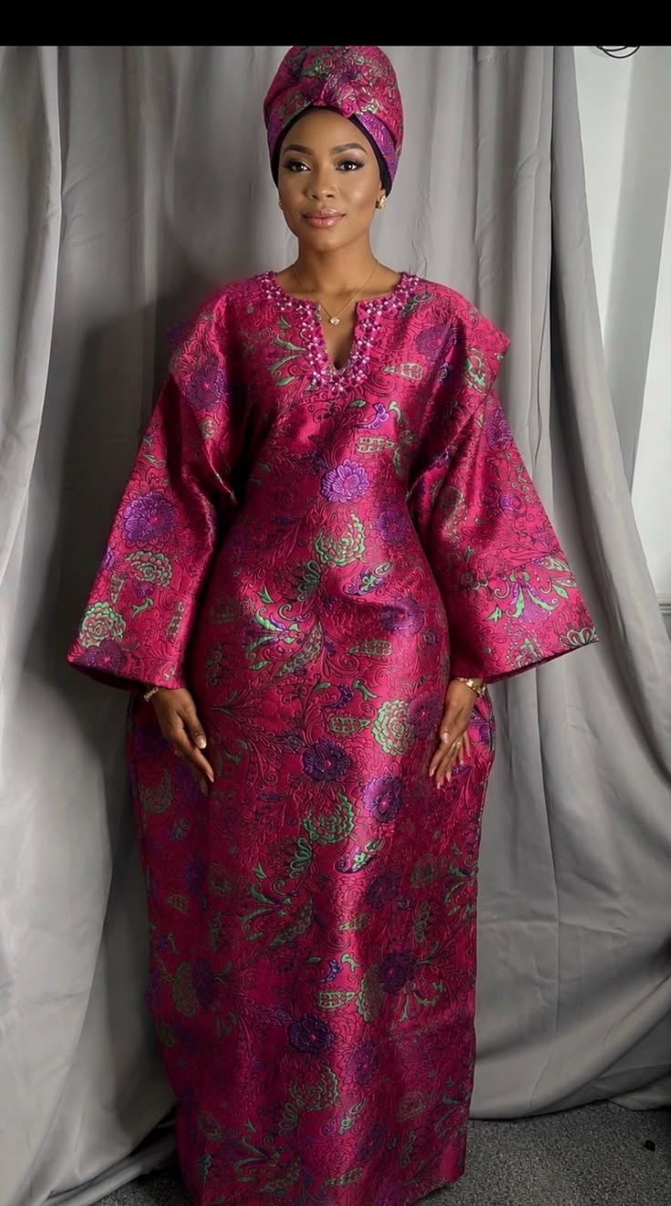 Simple Brocade Styles for Women ​